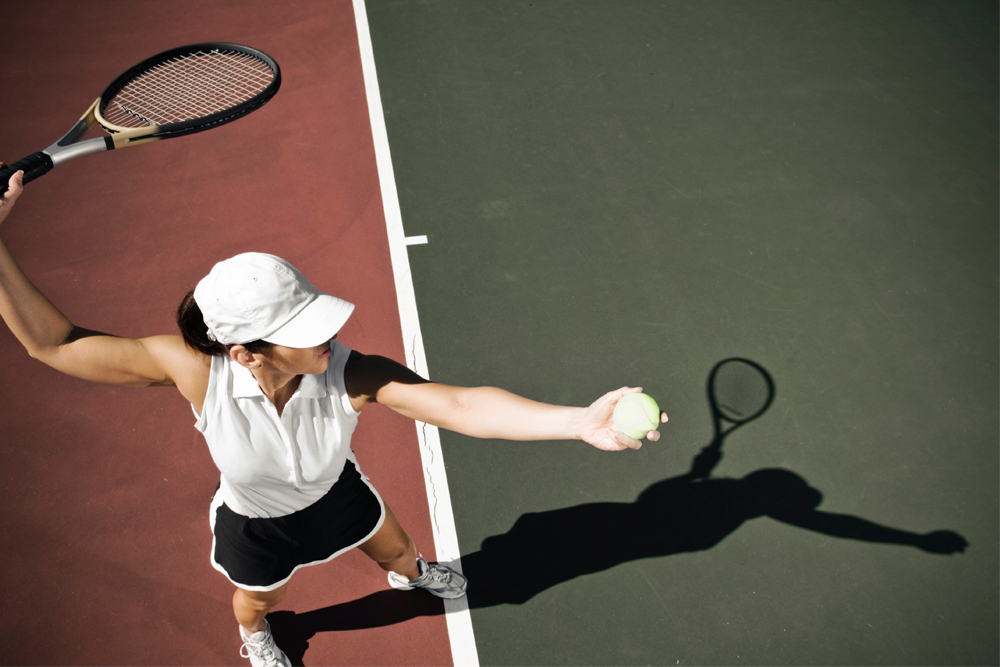 Tennis elbow injury